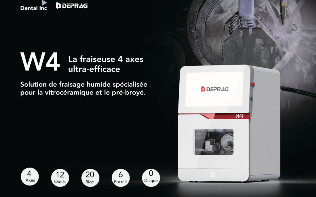 W4 : l’usineuse 4 axes ultra-puissante pour le laboratoire
