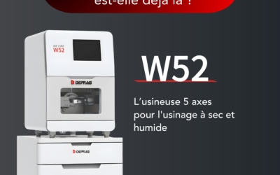 La W52, la solution tout-en-un pour l’usinage sec et humide