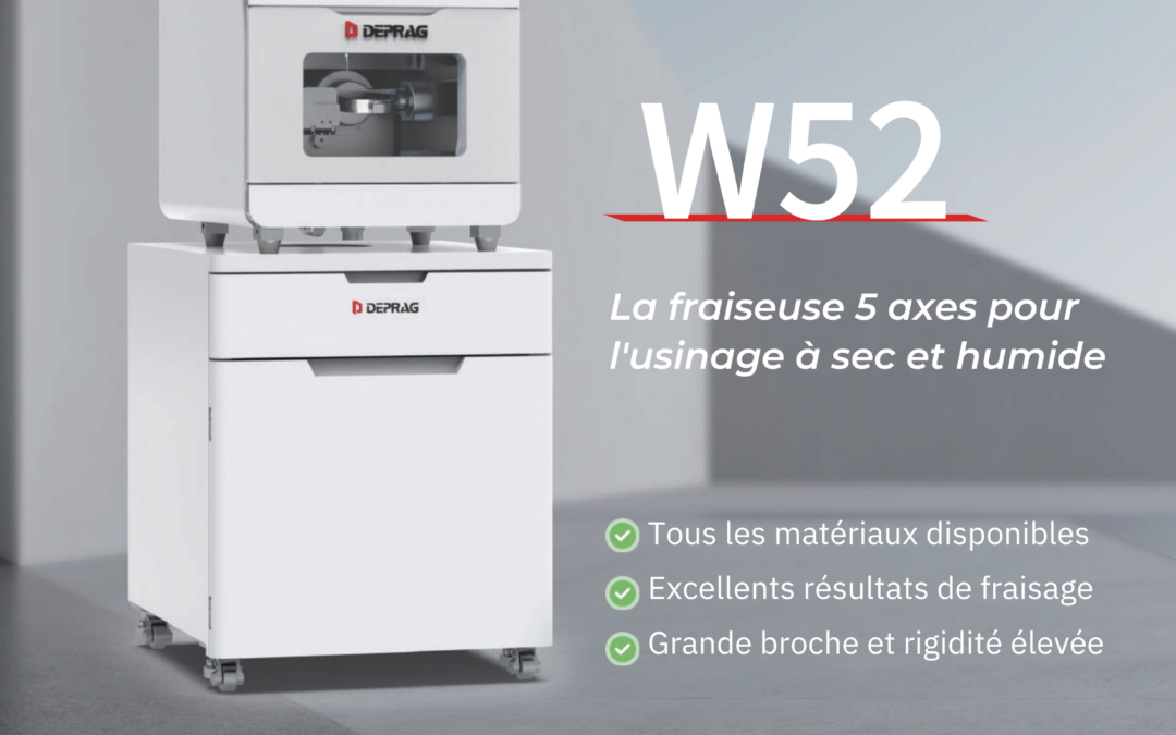 W52 : la 5 axes tout-en-un pour des résultats d’usinage impeccables