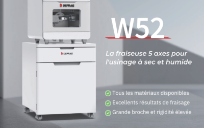 W52 : la 5 axes tout-en-un pour des résultats d’usinage impeccables