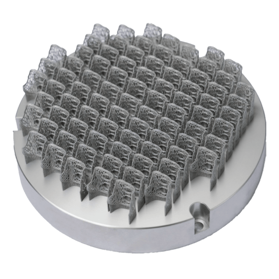 Pièces dentaires métal imprimées en 3D sur la HBD 150D